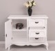 Comoda cu 1 usa si 3 sertare Chic, sertare pe sine soft close de la Rustic Butique PS645 - Culoare_P030++P004A - 2 STRATURI DE CULORI ANTICHIZAT