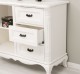 Comoda cu 1 usa si 3 sertare Chic, sertare pe sine soft close de la Rustic Butique PS645 - Culoare_P086++P039A - 2 STRATURI DE CULORI ANTICHIZAT