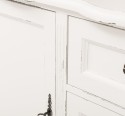 Comoda cu 1 usa si 3 sertare Chic, sertare pe sine soft close de la Rustic Butique PS645 - Culoare_P086++P039A - 2 STRATURI DE CULORI ANTICHIZAT