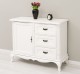 Comoda cu 1 usa si 3 sertare Chic, sertare pe sine soft close de la Rustic Butique PS645 - Culoare_P086++P039A - 2 STRATURI DE CULORI ANTICHIZAT