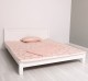Pat cu tablie 160x200cm de la Rustic Butique PS613 - Culoare_P004 - VOPSIT