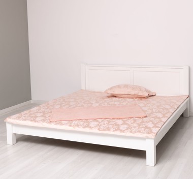 Pat cu tablie 160x200cm de la Rustic Butique PS613 - Culoare_P004 - VOPSIT