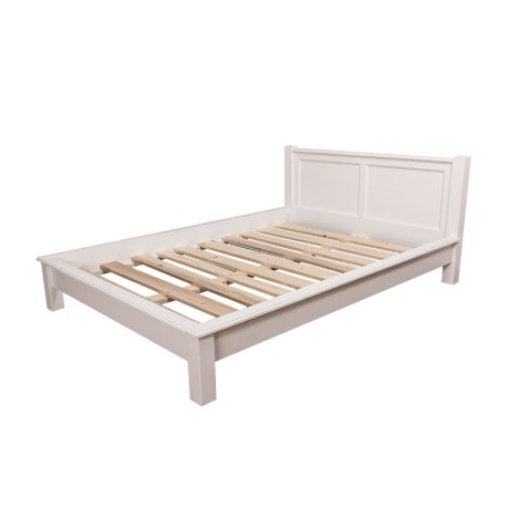 Pat cu tablie 90x200cm de la Rustic Butique PS613 - Culoare_P015A - VOPSIT ANTICHIZAT