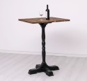 Masa de bar 110cm de la Rustic Butique PS674 - Culoare Top_P064 - Culoare Corp_P003 - DUBLU COLOR
