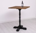 Masa de bar 110cm de la Rustic Butique PS674 - Culoare Top_P064 - Culoare Corp_P003 - DUBLU COLOR