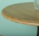 Masa de bar cu blat rotund 110cm de la Rustic Butique PS672 - Culoare Top_P082 - Culoare Corp_P003 - DUBLU COLOR