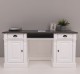 Birou cu spate inchis, Colectia Directoire de la Rustic Butique PS605 - Culoare Top_P022 - Culoare Corp_P004 - DUBLU COLOR