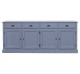 Bufet cu 4 usi, 4 sertare, BAS de la Rustic Butique PS602BAS - Culoare_P042 - VOPSIT
