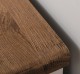 Noptiera cu 1 usa, spatiu deschis, blat stejar, Colectia Shutter de la Rustic Butique PS615 - Culoare Top_P064 - Culoare Corp_P039 - DUBLU COLOR