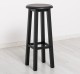 Scaun de bar cu blat rotund de la Rustic Butique PS625 - Culoare_P003 - VOPSIT