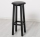 Scaun de bar cu blat rotund de la Rustic Butique PS625 - Culoare_P003 - VOPSIT