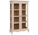 Vitrina cu 2 usi Chic de la Rustic Butique PS653 - Culoare Ext._P025 / Culoare Int._P002 - DUBLU COLOR