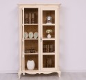 Vitrina cu 2 usi Chic de la Rustic Butique PS653 - Culoare Ext._P025 / Culoare Int._P002 - DUBLU COLOR