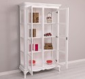 Vitrina cu 2 usi Chic de la Rustic Butique PS653 - Culoare_P030++P004A - 2 STRATURI DE CULORI ANTICHIZAT