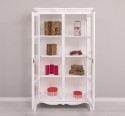 Vitrina cu 2 usi Chic de la Rustic Butique PS653 - Culoare_P030++P004A - 2 STRATURI DE CULORI ANTICHIZAT