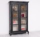 Vitrina cu 2 usi Chic de la Rustic Butique PS653 - Culoare Ext._P003A / Culoare Int._P024 - DUBLU COLOR