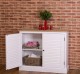 Bufet cu 2 usi, blat stejar, Colectia Shutter de la Rustic Butique PS568 - Top Culoare_Brut - Corp Culoare_P004 - VOPSIT