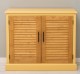 Bufet cu 2 usi, Colectia Shutter de la Rustic Butique PS568 - Culoare Corp_P050 - Culoare Sertare_P002 - DUBLU COLOR