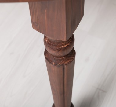Masa ovala extensibila 180/220cm, blat stejar de la Rustic Butique PS524 - Culoare_P081 - LACUIT & VOPSIT