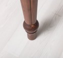 Masa ovala extensibila 180/220cm, blat stejar de la Rustic Butique PS524 - Culoare_P081 - LACUIT & VOPSIT