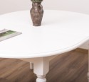 Masa ovala extensibila 210/250cm de la Rustic Butique PS524 - Culoare_P004 - VOPSIT