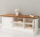 Comoda 2 usi si rafturi deschise de la Rustic Butique PS494 - Culoare Top_P064 - Culoare Corp_P039 - DUBLU COLOR
