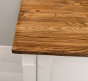 Comoda 2 usi si rafturi deschise de la Rustic Butique PS494 - Culoare Top_P064 - Culoare Corp_P039 - DUBLU COLOR
