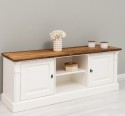 Comoda 2 usi si rafturi deschise de la Rustic Butique PS494 - Culoare Top_P064 - Culoare Corp_P039 - DUBLU COLOR
