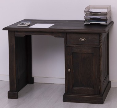 Birou cu 1 usa si 1 sertar de la Rustic Butique PS498 - Culoare_P085 - PERIAT ADANC