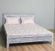 Pat cu tablie 140x200cm de la Rustic Butique PS541 - Culoare_P065 - PERIAT ADANC