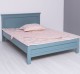 Pat cu tablie 140x200cm de la Rustic Butique PS541 - Culoare_P008 - VOPSIT