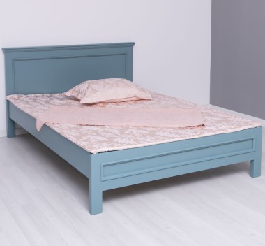 Pat cu tablie 140x200cm de la Rustic Butique PS541 - Culoare_P008 - VOPSIT