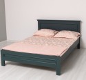Pat cu tablie 140x200cm de la Rustic Butique PS541 - Culoare_P087 - VOPSIT