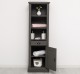 Dulap baie cu 1 usa, 1 sertar, 2 rafturi de la Rustic Butique PS420 - Culoare_P022A - VOPSIT ANTICHIZAT