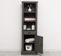 Dulap baie cu 1 usa, 1 sertar, 2 rafturi de la Rustic Butique PS420 - Culoare_P022A - VOPSIT ANTICHIZAT