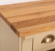 Comoda cu 8 sertare, blat stejar, Colectia Directoire de la Rustic Butique PS486 - Culoare Top_P089 - Culoare Corp_P032 - DUBLU COLOR