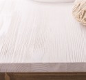 Dulap baie ornamentat pentru lavoar cu 3 sertare si 1 usa - lavoarul nu este inclus in pret de la Rustic Butique PS543 - Culoare Top_P064 - Culoare Corp_P001 - oglinda neinclus in pret - DUBLU COLOR