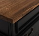 Dulap baie ornamentat pentru lavoar cu 3 sertare si 1 usa - lavoarul nu este inclus in pret de la Rustic Butique PS543 - Culoare Top_P064 - Culoare Corp_P003 - DUBLU COLOR