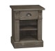 Noptiera cu 1 sertar si 1 polita, Colectia Directoire de la Rustic Butique PS428 - Culoare_P057 - PERIAT USOR
