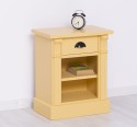 Noptiera cu 1 sertar si 1 polita, Colectia Directoire de la Rustic Butique PS428 - Culoare_P050 - VOPSIT