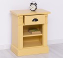 Noptiera cu 1 sertar si 1 polita, Colectia Directoire de la Rustic Butique PS428 - Culoare_P050 - VOPSIT