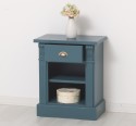 Noptiera cu 1 sertar si 1 polita, Colectia Directoire de la Rustic Butique PS428 - Culoare_P051 - VOPSIT