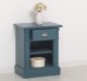 Noptiera cu 1 sertar si 1 polita, Colectia Directoire de la Rustic Butique PS428 - Culoare_P051 - VOPSIT