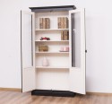Vitrina cu 2 usi, cu tija de la Rustic Butique PS407 - Culoare Ext._P029++P003A / Culoare Int._P015 - TRIPLU COLOR