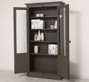 Vitrina cu 2 usi, cu tija de la Rustic Butique PS407 - Culoare_P022 - VOPSIT