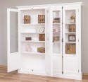 Vitrina dubla cu 4 usi, cu tija de la Rustic Butique PS406 - Culoare_P004 - VOPSIT