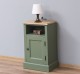 Noptiera cu 1 usa si spatiu deschis de la Rustic Butique PS435 - Culoare Top_P002 - Culoare Corp_P038A - DUBLU COLOR