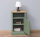 Noptiera cu 1 usa si spatiu deschis de la Rustic Butique PS435 - Culoare Top_P002 - Culoare Corp_P038A - DUBLU COLOR