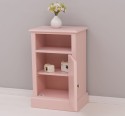 Noptiera cu 1 usa si spatiu deschis de la Rustic Butique PS435 - Culoare_P043 - VOPSIT