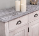 Dulap cu 3 usi si 3 sertare de la Rustic Butique PS433 - Culoare Top_P065  - Culoare Corp_P080 - PERIAT ADANC